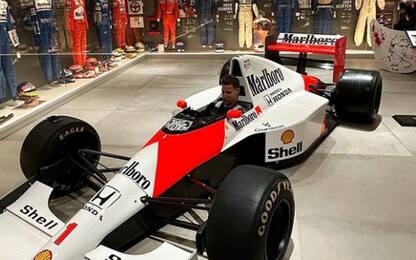 Quartararo sulla McLaren di Senna: "Arte pura"
