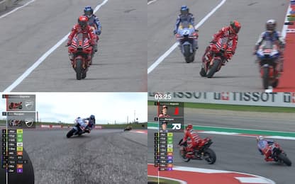 Bagnaia si smarca da Marquez: tensione per la scia
