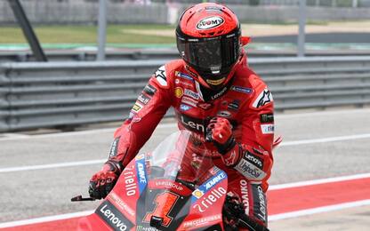 Bagnaia domina la Sprint di Austin, 6° Bezzecchi
