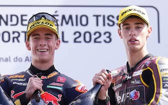 Races of MotoGP Tissot Grand Prix of Portugal at Portimao Circuit, Portugal, March 26 2023
In picture: Moto2  podium: Canet, Acosta and Arbolino Mandatory credit: MotoGP.com/Pool via Cordon Press/Sipa USA
Images will be for editorial use only.