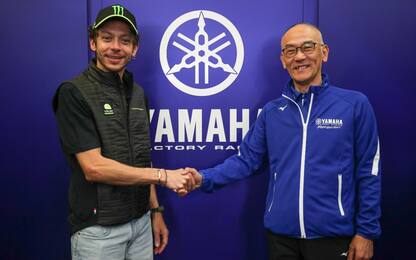 Rossi: "Ho firmato, sono brand ambassador Yamaha"