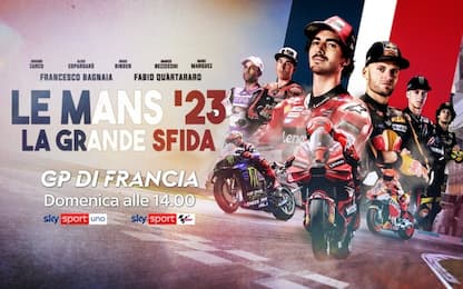 MotoGP a Le Mans: gli orari del GP Francia su Sky