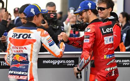 Le Mans, Bagnaia super: la pole è sua! Marquez 2°