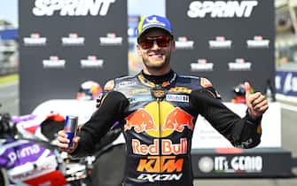 LE MANS CIRCUIT BUGATTI, FRANCE - MAY 13: Brad Binder, Red Bull KTM Factory Racing during the French GP at Le Mans Circuit Bugatti on Saturday May 13, 2023 in Sarthe, France. (Photo by Gold and Goose / LAT Images)