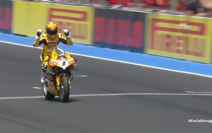 Superbike, Ducati con livrea gialla a Misano. FOTO | Sky Sport