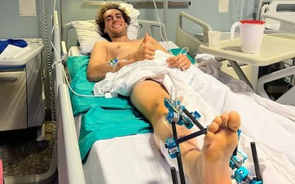 Frattura di tibia e perone: Rins operato a Firenze