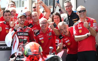 RED BULL RING, AUSTRIA - AUGUST 20: Francesco Bagnaia, Ducati Team during the Austrian GP at Red Bull Ring on Sunday August 20, 2023 in Spielberg, Austria. (Photo by Gold and Goose / LAT Images)