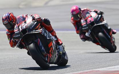 Warm up: Vinales il più veloce, 13° Bagnaia