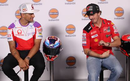 Bagnaia: "Io e Martin siamo rivali con rispetto"