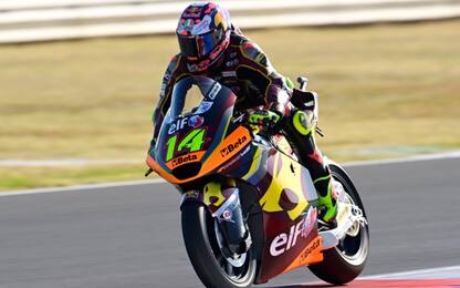 Moto2, Arbolino sfreccia nelle Libere. 2° Acosta