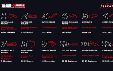 SBK 2024, cambia la data di Jerez: il calendario