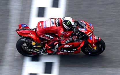 Le Ducati volano nei test: Bagnaia 1° con record