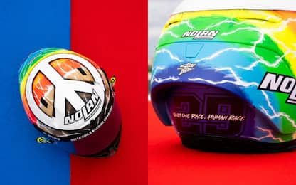 Iannone, casco speciale per il round di Misano