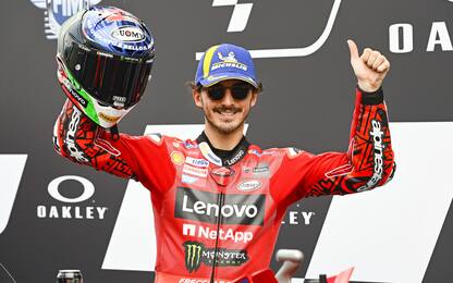 Bagnaia 'mago' della Sprint: 3^ vittoria nel 2023
