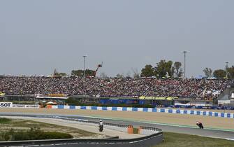 CIRCUITO DE JEREZ, SPAIN - MAY 01: Jorge Martin, Pramac Racing during the Spanish GP at Circuito de Jerez on Sunday May 01, 2022 in Jerez de la Frontera, Spain. (Photo by Gold and Goose / LAT Images)