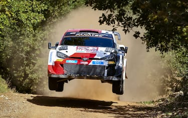 SEPTEMBER 09: Kalle RovanperÃ¤ (FIN), Toyota Gazoo Racing WRT, Toyota GR Yaris Rally1 during the Rally Greece on September 09, 2022. (Photo by McKlein / LAT Images)