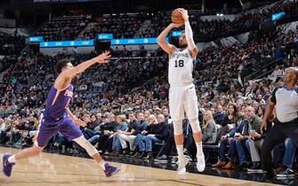Marco Belinelli al tiro
