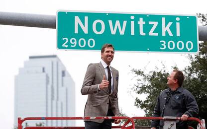 Dallas dedica una strada a Nowitzki
