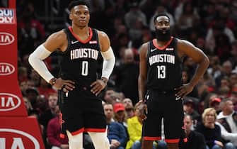 Russell Westbrook e James Harden