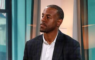 NEW YORK, NY - JUNE 25: Andre Iguodala at LinkedIn on June 25, 2019 in New York City. (Photo by Jason Mendez/Getty Images)