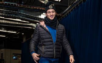 OKLAHOMA CITY, OK- DECEMBER 22: Danilo Gallinari #8 of the Oklahoma City Thunder arrives prior to a game against the LA Clippers on December 22, 2018 at Chesapeake Energy Arena in Oklahoma City, Oklahoma. NOTE TO USER: User expressly acknowledges and agrees that, by downloading and or using this photograph, User is consenting to the terms and conditions of the Getty Images License Agreement. Mandatory Copyright Notice: Copyright 2018 NBAE (Photo by Zach Beeker/NBAE via Getty Images)