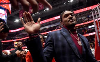 WASHINGTON, DC - DECEMBER 28: Bradley Beal #3 of the Washington Wizards walks off the court after not playing against the New York Knicks at Capital One Arena on December 28, 2019 in Washington, DC. NOTE TO USER: User expressly acknowledges and agrees that, by downloading and or using this photograph, User is consenting to the terms and conditions of the Getty Images License Agreement. (Photo by Will Newton/Getty Images)