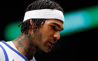 ATLANTA, GEORGIA - DECEMBER 02:  Willie Cauley-Stein #2 of the Golden State Warriors walks off the court in the first half against the Atlanta Hawks at State Farm Arena on December 02, 2019 in Atlanta, Georgia.  NOTE TO USER: User expressly acknowledges and agrees that, by downloading and/or using this photograph, user is consenting to the terms and conditions of the Getty Images License Agreement.  (Photo by Kevin C. Cox/Getty Images)