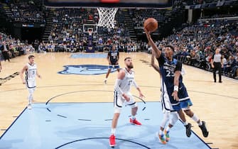 MEMPHIS, TN - JANUARY 7: Jarrett Culver #23 of the Minnesota Timberwolves shoots the ball against the Memphis Grizzlies on January 7, 2020 at FedExForum in Memphis, Tennessee. NOTE TO USER: User expressly acknowledges and agrees that, by downloading and or using this photograph, User is consenting to the terms and conditions of the Getty Images License Agreement. Mandatory Copyright Notice: Copyright 2020 NBAE (Photo by Joe Murphy/NBAE via Getty Images)