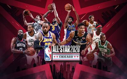 Capitani e titolari dell'All-Star Game 2020. FOTO