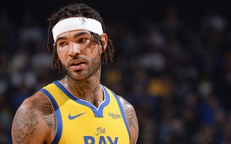 SAN FRANCISCO, CA - DECEMBER 28: Willie Cauley-Stein #2 of the Golden State Warriors looks on during the game against the Dallas Mavericks on December 28, 2019 at Chase Center in San Francisco, California. NOTE TO USER: User expressly acknowledges and agrees that, by downloading and or using this photograph, user is consenting to the terms and conditions of Getty Images License Agreement. Mandatory Copyright Notice: Copyright 2019 NBAE (Photo by Noah Graham/NBAE via Getty Images)