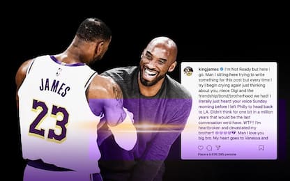 LeBron James: “Kobe, raccolgo io il tuo testimone”