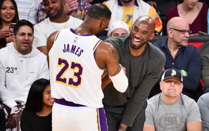 LeBron: "Kobe mi disse: 'Ora sei uno di famiglia'"