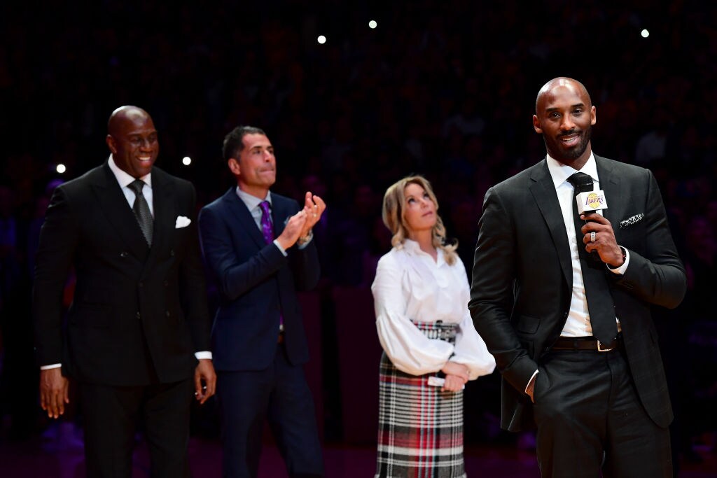 18 dicembre 2017, viene ritirata la maglia di Kobe Bryant Kobe Bryant