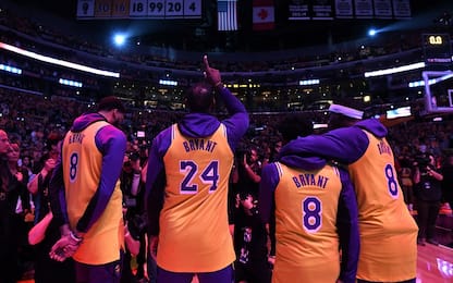 I giocatori dei Lakers diventano "Kobe". VIDEO