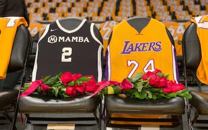 Kobe, il ricordo Lakers allo Staples. FOTO e VIDEO