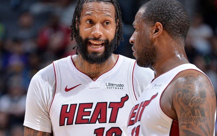 James Johnson e Dion Waiters James Johnson e Dion Waiters
