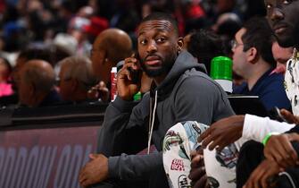 CHICAGO, IL - FEBRUARY 14: NBA player, Kemba Walker attends the 2020 NBA All-Star Rising Stars Game on February 14, 2020 at the United Center in Chicago, Illinois. NOTE TO USER: User expressly acknowledges and agrees that, by downloading and or using this photograph, User is consenting to the terms and conditions of the Getty Images License Agreement. Mandatory Copyright Notice: Copyright 2020 NBAE (Photo by Jesse D. Garrabrant/NBAE via Getty Images)