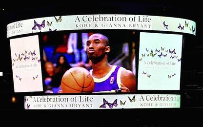 Kobe Bryant, le emozioni del Memorial allo Staples