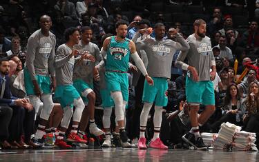 La panchina di Memphis prende in giro i Nets VIDEO