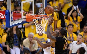 in Game 7 of the 2016 NBA Finals at ORACLE Arena on June 19, 2016 in Oakland, California. NOTE TO USER: User expressly acknowledges and agrees that, by downloading and or using this photograph, User is consenting to the terms and conditions of the Getty Images License Agreement. 