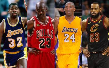 Il miglior quintetto NBA decennio per decennio