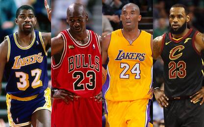 I migliori 50 giocatori NBA di sempre. CLASSIFICA