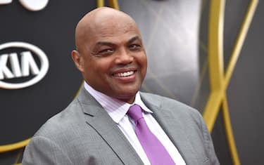 US basketball player Charles Barkley arrives for the 2019 NBA Awards at Barker Hangar on June 24, 2019 in Santa Monica, California. (Photo by LISA O'CONNOR / AFP)        (Photo credit should read LISA O'CONNOR/AFP via Getty Images)