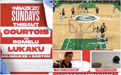 Lukaku contro Courtois, la sfida belga è su NBA2K 