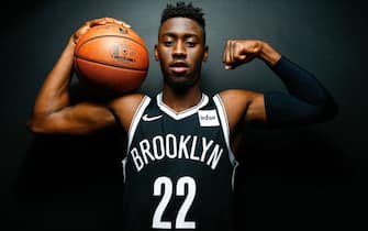 of the Brooklyn Nets poses for a portrait during Media Day at the HSS Training Facility on September 24, 2018 in New York City.