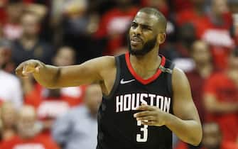 of Game Five of the Western Conference Finals of the 2018 NBA Playoffs at Toyota Center on May 24, 2018 in Houston, Texas.