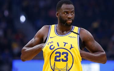 SAN FRANCISCO, CALIFORNIA - JANUARY 24: Draymond Green #23 of the Golden State Warriors looks on in the first half against the Indiana Pacers at Chase Center on January 24, 2020 in San Francisco, California. NOTE TO USER: User expressly acknowledges and agrees that, by downloading and/or using this photograph, user is consenting to the terms and conditions of the Getty Images License Agreement. (Photo by Lachlan Cunningham/Getty Images)