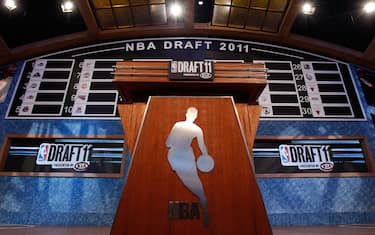 during the 2011 NBA Draft at the Prudential Center on June 23, 2011 in Newark, New Jersey. NOTE TO USER: User expressly acknowledges and agrees that, by downloading and/or using this Photograph, user is consenting to the terms and conditions of the Getty Images License Agreement.
