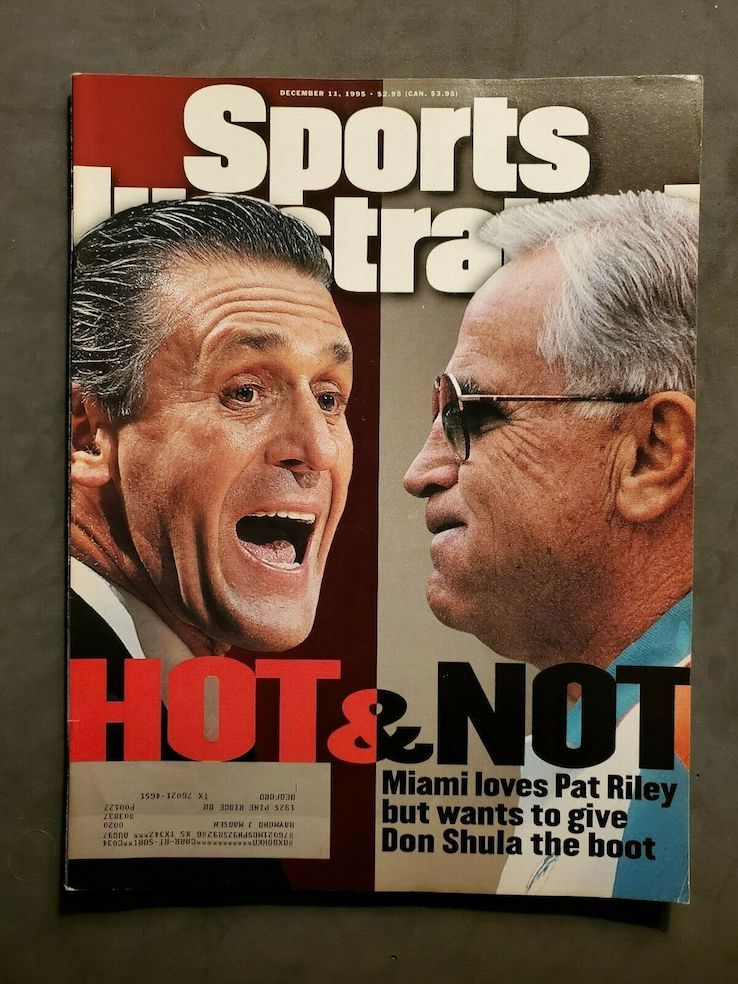 La copertina di Sport Illustrated del dicembre del 1995