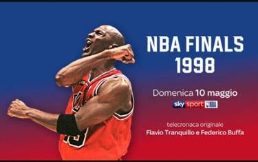 Domenica tutte le Finali del 1998 su Sky Sport NBA